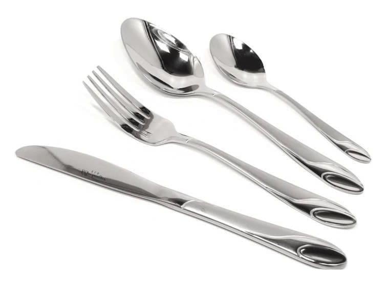 Набор столовых приборов Bachmayer BM-2440 на 6 персон в подарочном чемодане 24 пр. (1788826518)