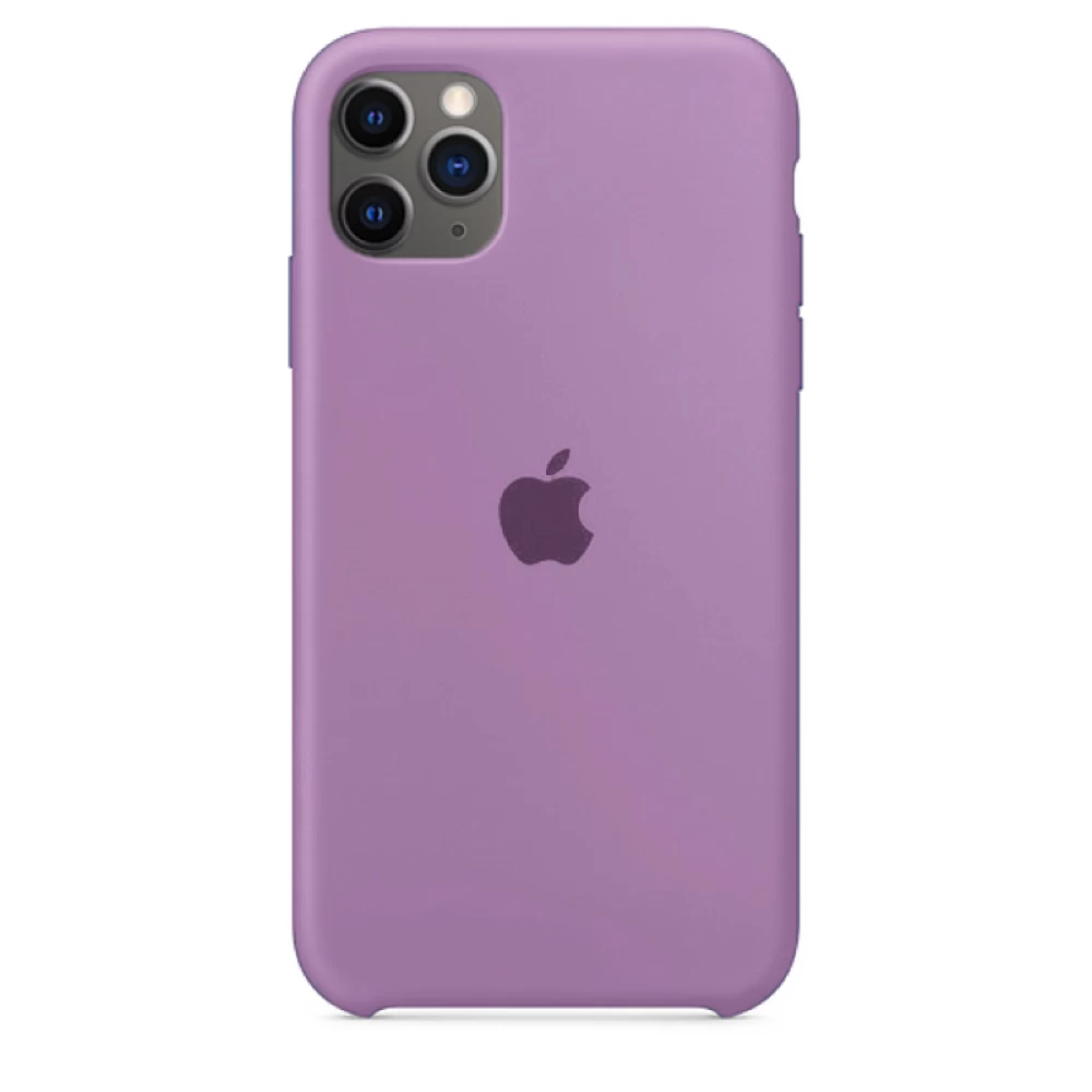 Силиконовый Чехол Накладка Silicone Case для iPhone 11 Pro Max Blueberry