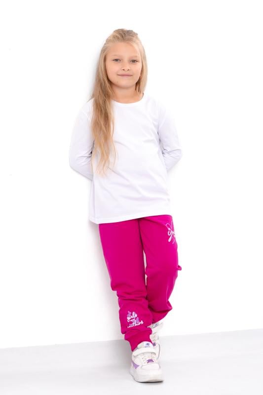 Штани для дівчинки Носи Своє 140 см Малиновий (6155-057-33-5) Штани для дівчинки Носи Своє 140 см Малиновий (6155-057-33-5)