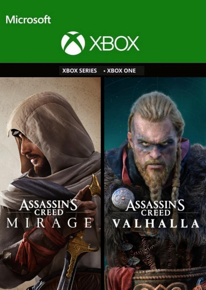 Ключ активації Набір: Assassin's Creed Міраж та Assassin's Creed Вальгалла для Xbox One/Series S/X (70436285)