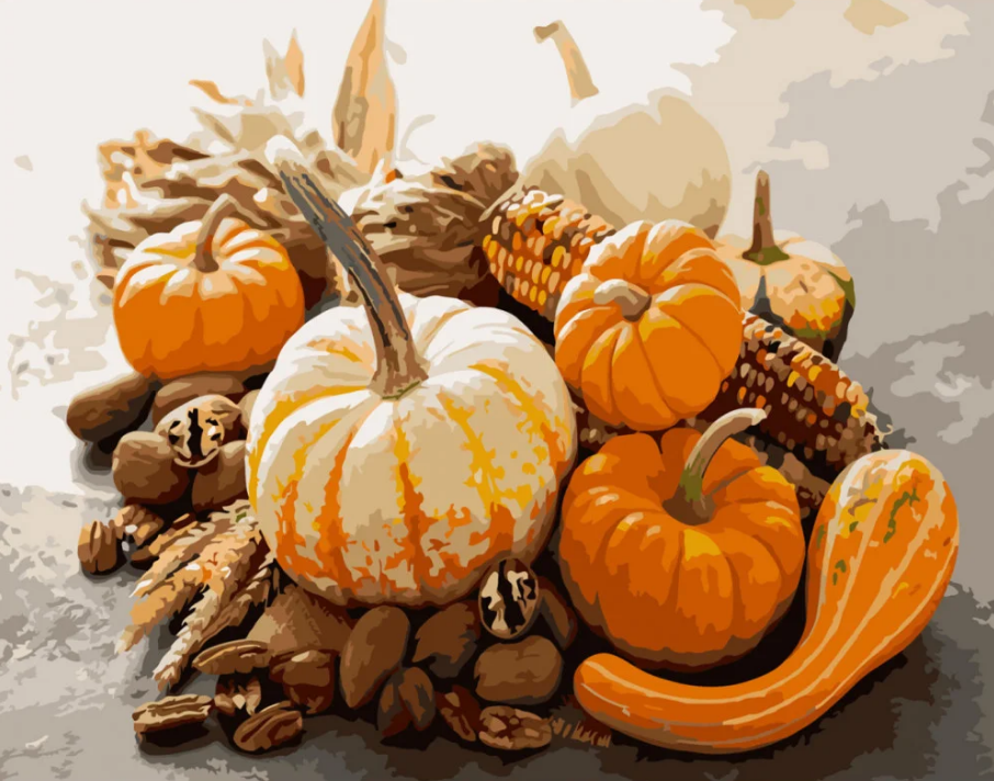 Картина по номерам Strateg Оттенки золотого в кабаках 40x50 см (SY6582)