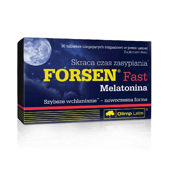 Мелатонін для спорту Olimp Nutrition Forsen Fast Melatonina 30 Tabs