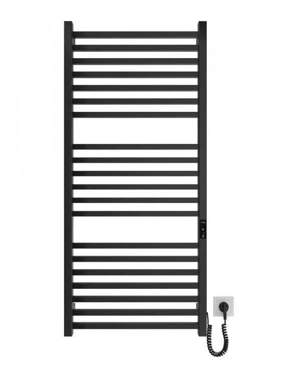 Полотенцесушитель электрический Mario HF London 1170х530 мм Черный матовый (2801074162) Полотенцесушитель электрический Mario HF London 1170х530 мм Черный матовый (2801074162)