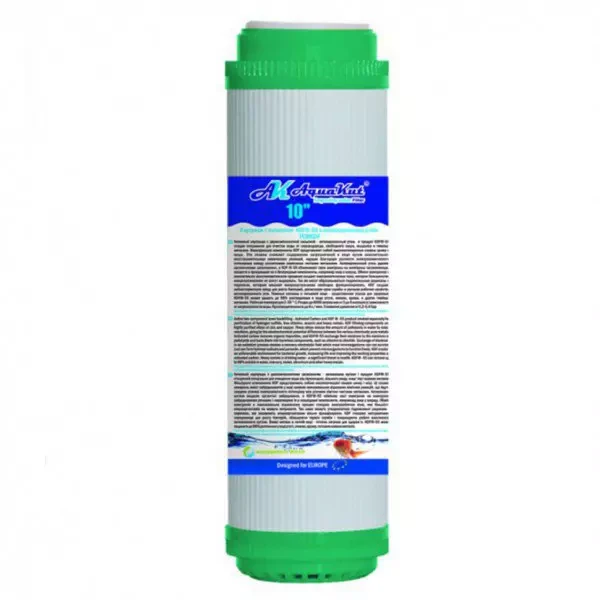 Картридж для фильтра Aquakut FCCBKDF 10" 2 1/2" для смягчения и обезвоживания (104-474)