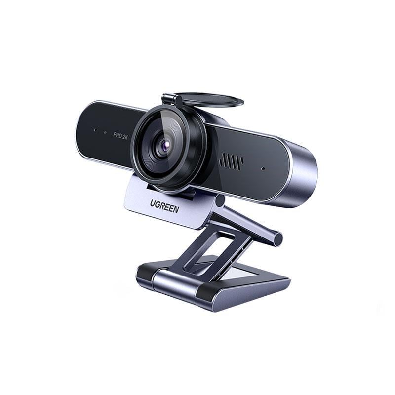 Веб-камера для компьютера UGREEN CM797 2K/4 Мп/1,5 м Темно-серый (45644)