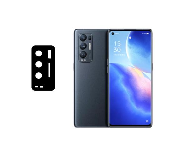Противоударная гидрогелевая пленка Hydrogel Film для Oppo Reno5 Pro Plus 5G на камеру 3 шт, Transparent