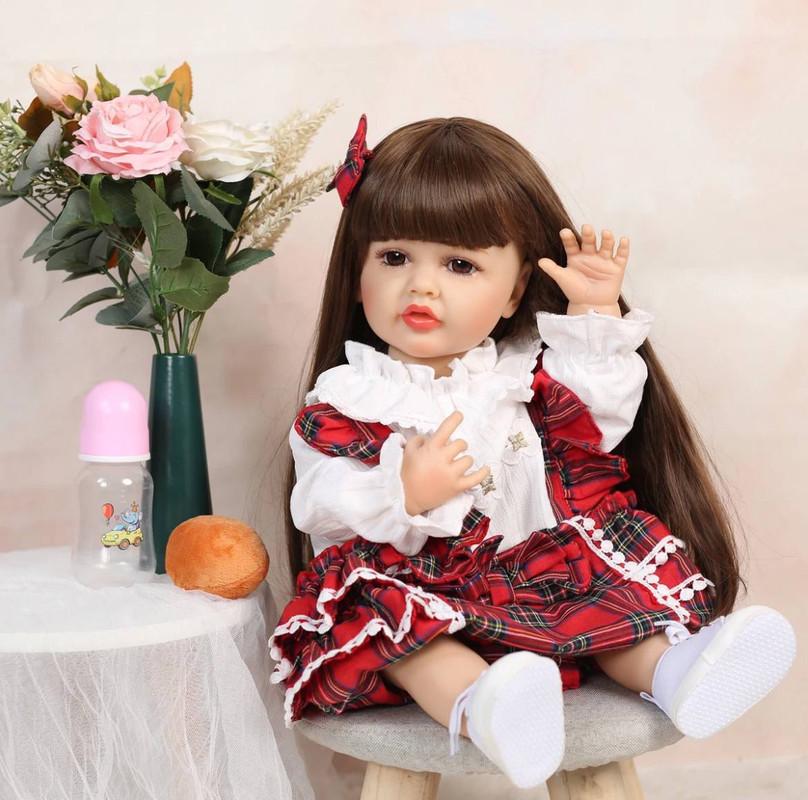 Лялька Лея Reborn Doll Вінілова можна купати Лялька Лея Reborn Doll Вінілова можна купати