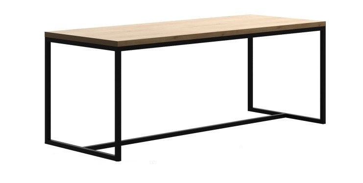 Обеденный стол Loft NS-1150 780x2000x900 мм Черный (6156d5693edc877ba8589690)