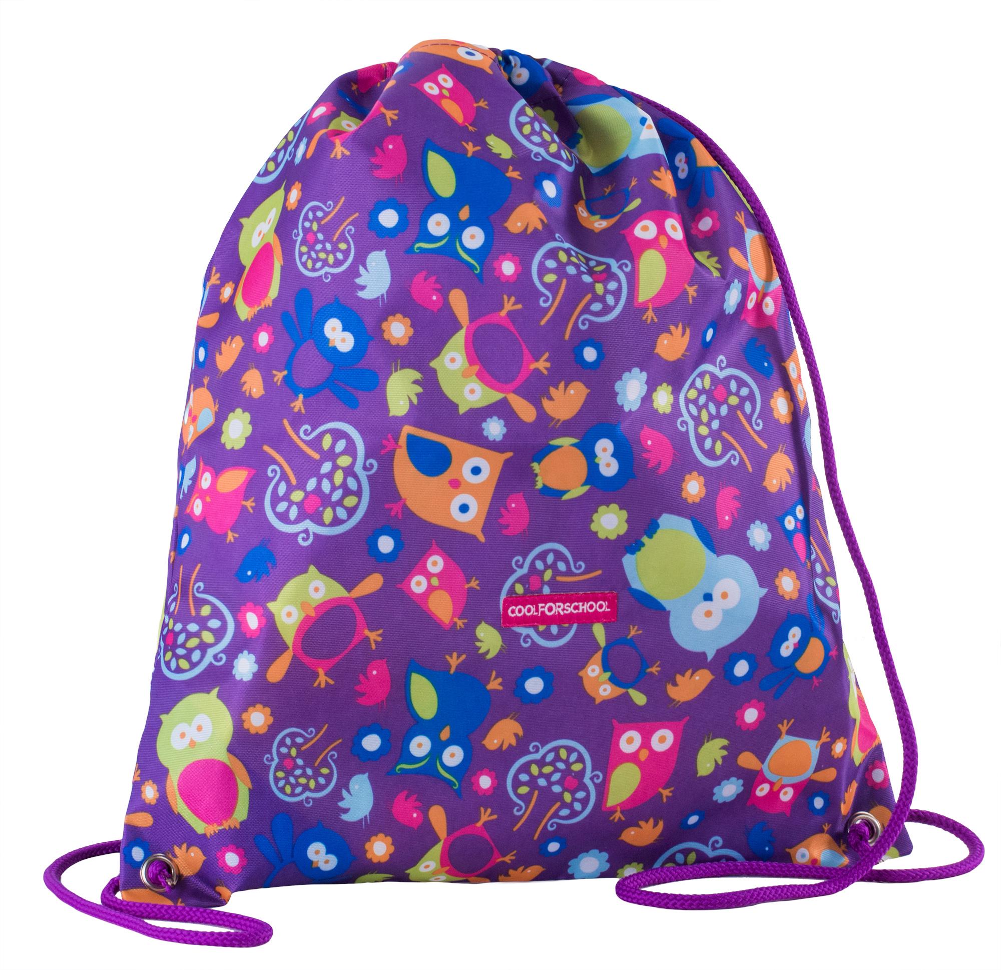Сумка для обуви CoolForSchool Owl 41x33 см 1 отделение (CF85751)
