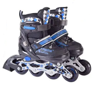 Ролики розсувні Extreme Motion R2161 Чорний (27881995) Ролики розсувні Extreme Motion R2161 Чорний (27881995)