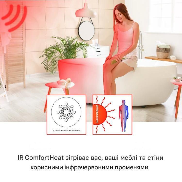 Інфрачервоний обігрівач KLARSTEIN Hot Spot Crystal Spotless Чорний (10035065) - фото 8