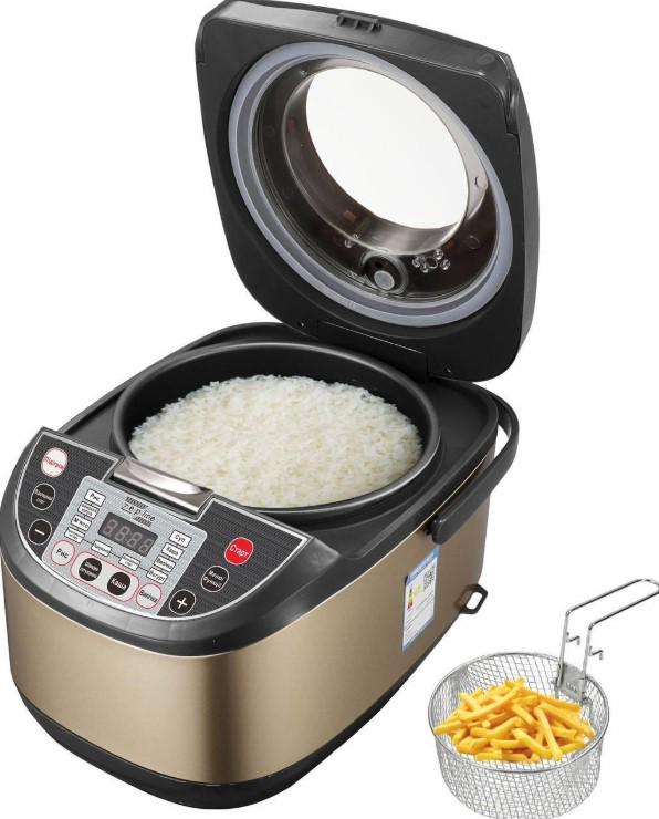Мультиварка с фритюрницей Zepline ZP-095 1800 Вт на 20 программ 6 л