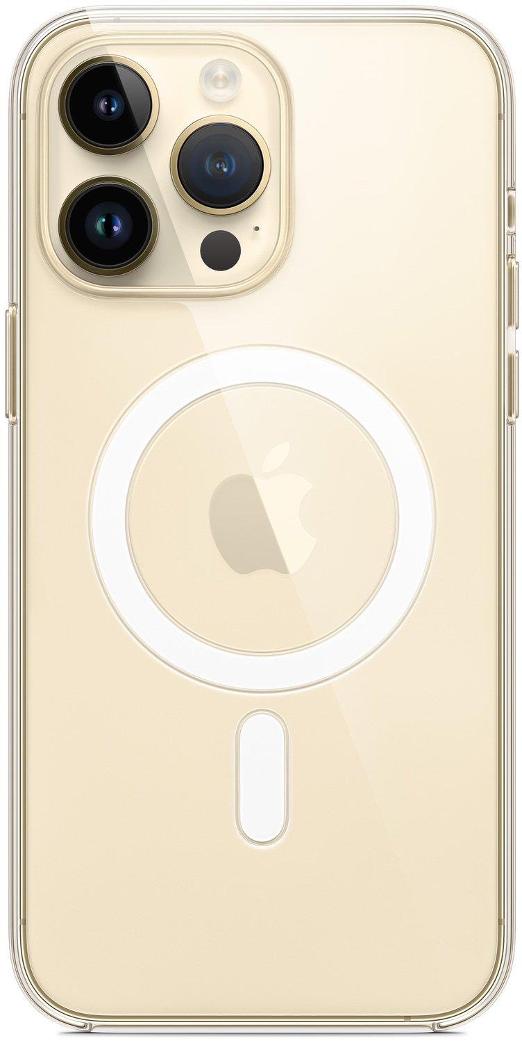 Чохол оригінальний протиударний Clear Case MPU73ZM/A MagSafe для Apple Iphone 14 Pro Max (6.7") Clear - фото 9