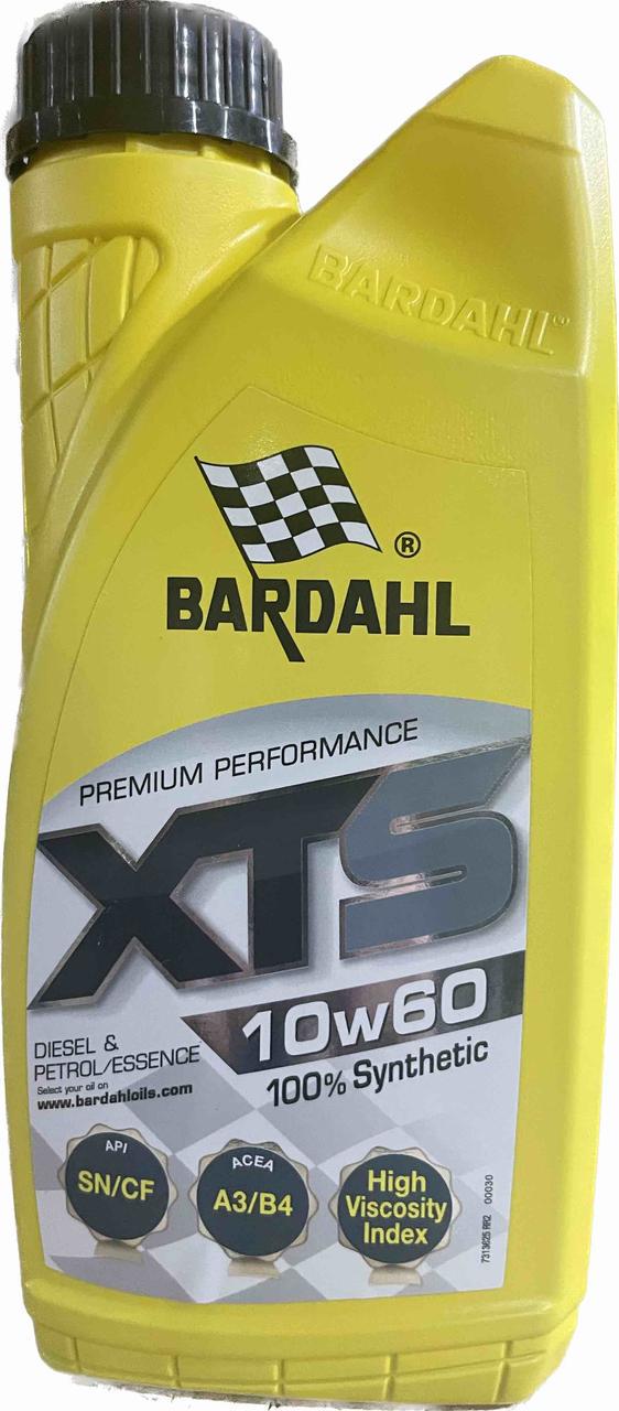 Моторное масло BARDAHL XTS 10W60 SL/CF A3/B4 1 л (36251)