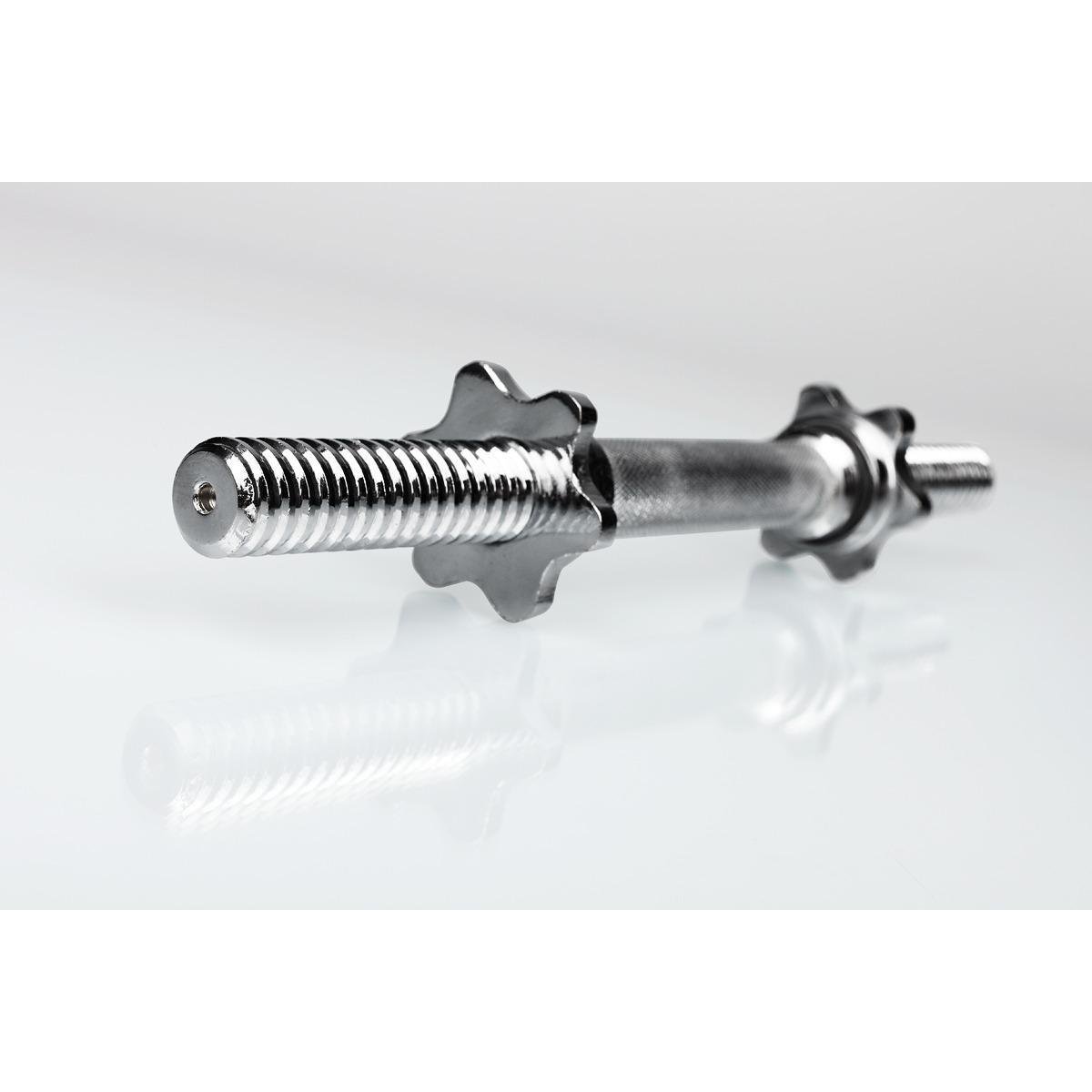 Гриф гантельный хромированный WCG 45 см Ø28 мм (320.000.001) - фото 2 Гриф гантельный хромированный WCG 45 см Ø28 мм (320.000.001) - фото 2