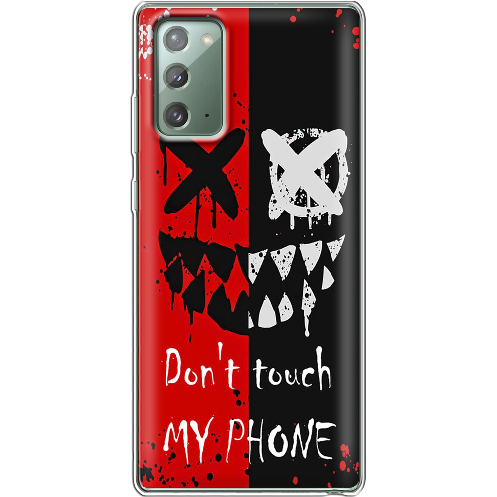 Чехол Boxface Samsung N980 Galaxy Note 20 Bad Smile Прозрачный силикон (40568-up2468-40568)