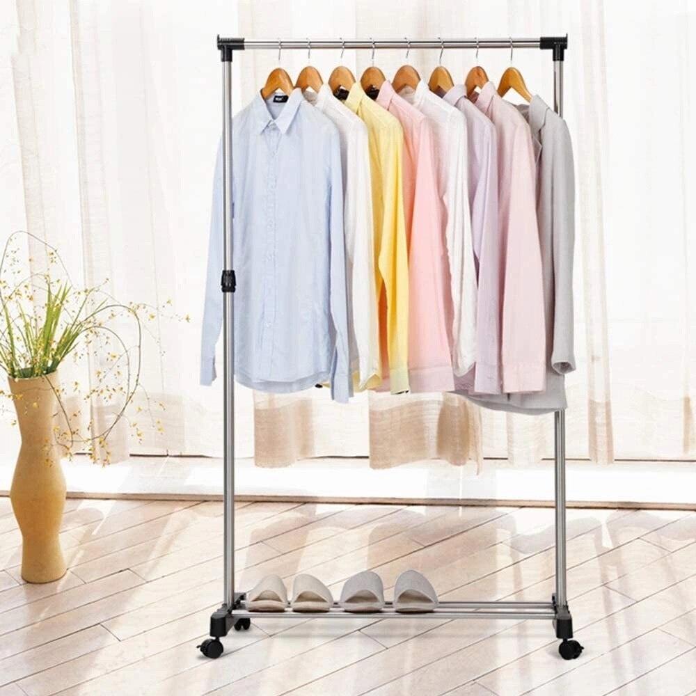 Стойка для одежды и обуви Clothes Rack CR-13 Серебряный (SS-18) - фото 3