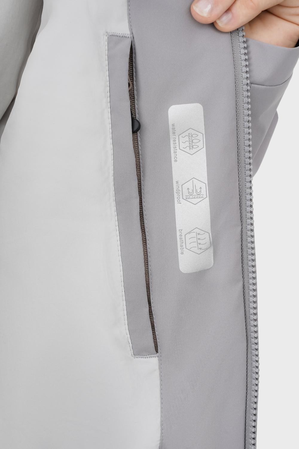 Куртка Avecs 50458/15-2XL Светло-серый - фото 6 Куртка Avecs 50458/15-2XL Светло-серый - фото 6