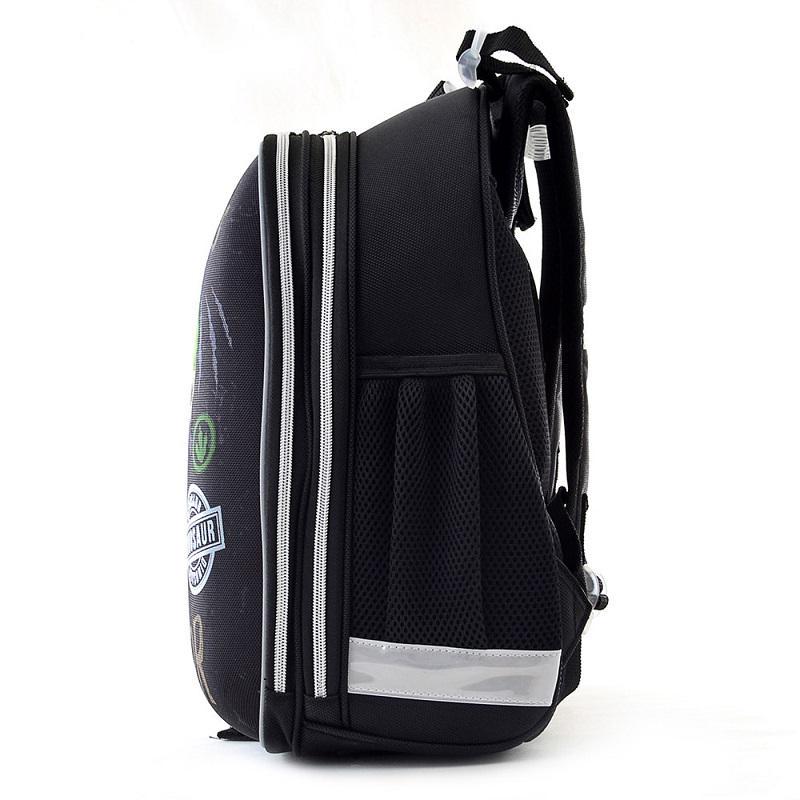 Шкільний рюкзак каркасний 1 вересня Н-12 Dinosaurs з ортопедичною спинкою 38х30х15 см (554623) - фото 2 Шкільний рюкзак каркасний 1 вересня Н-12 Dinosaurs з ортопедичною спинкою 38х30х15 см (554623) - фото 2