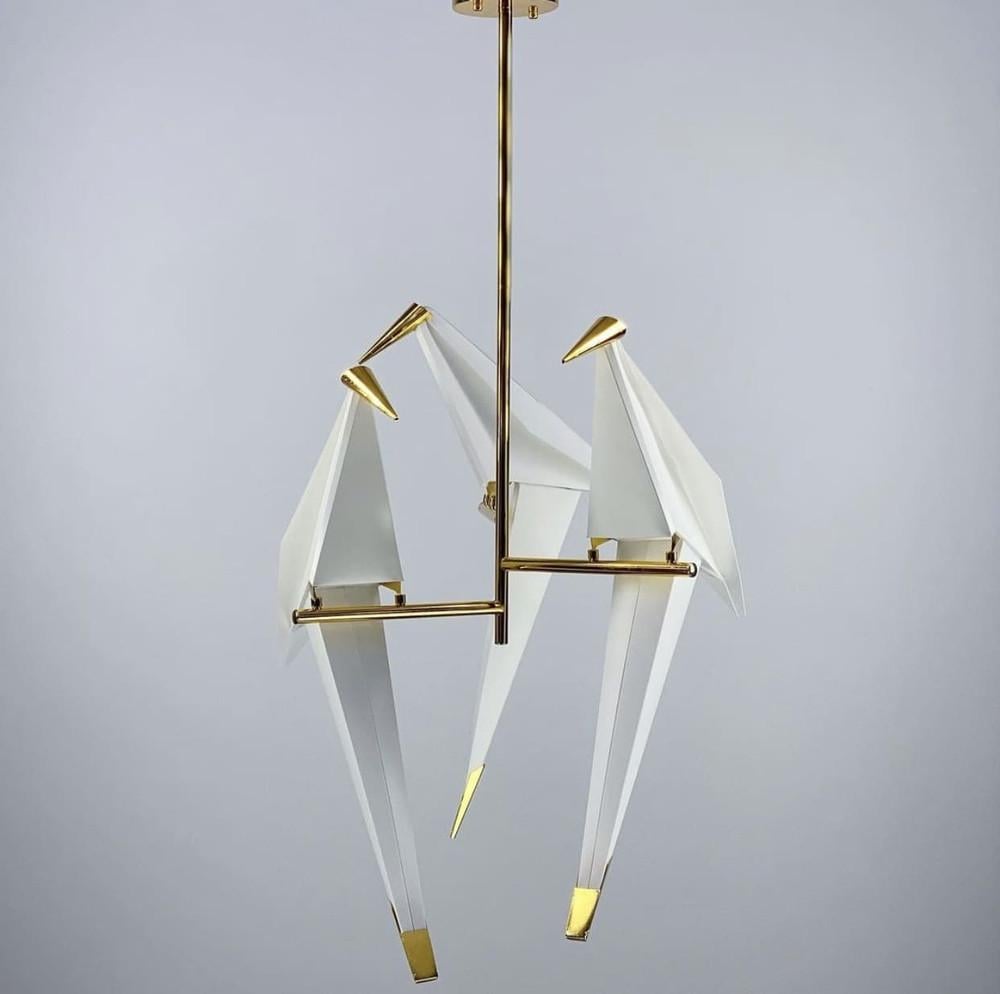 Люстра-композиція з трьох птахів (AS 145/3) - фото 1