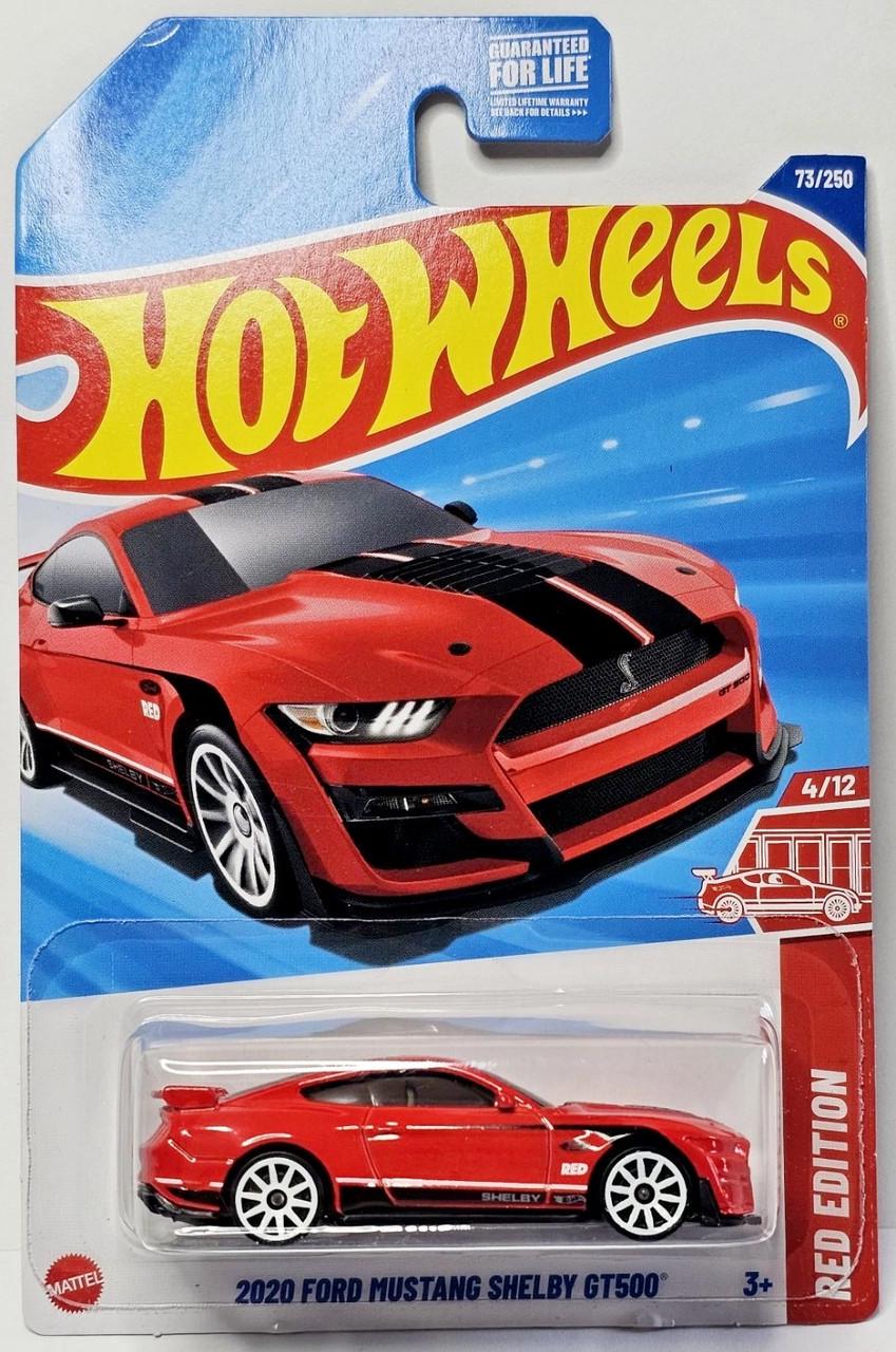 Игрушечная машинка Hot Wheels 2020 Ford Mustang Shelby GT500 2025 Red Edition №073 Target Exclusive (HYY41)