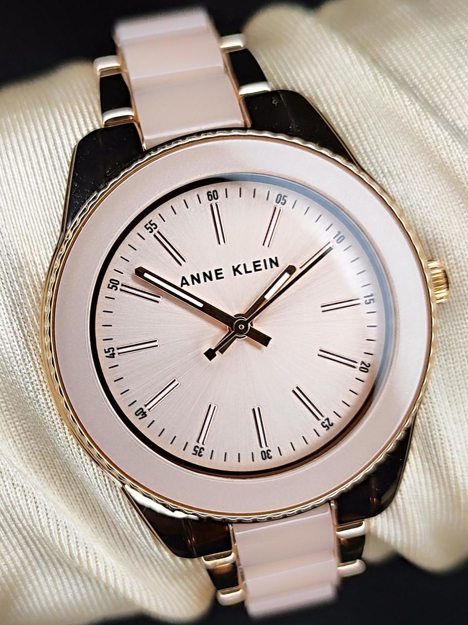 Наручные часы женские Anne Klein AK/3214LPRG Розовое золото