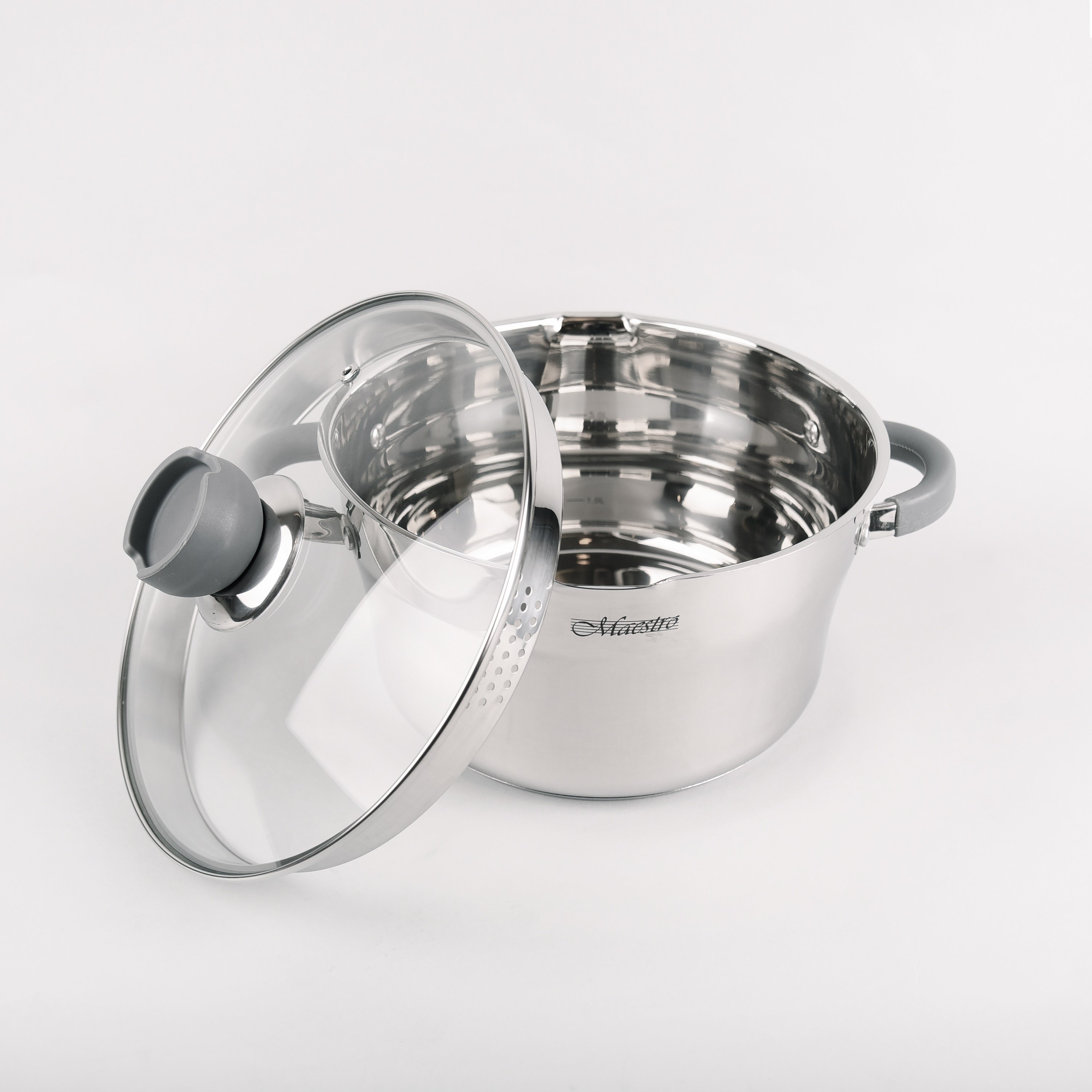 Кастрюля Maestro из нержавеющей стали 5,6 л (MR-3507-24)