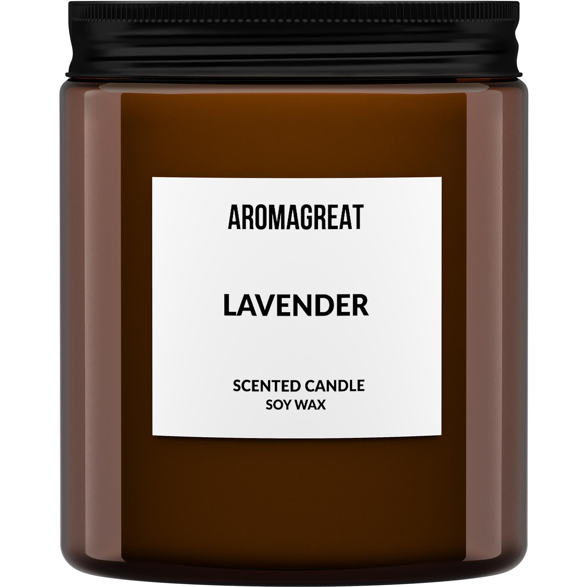 Ароматическая свеча из соевого воска Лаванда 200 г