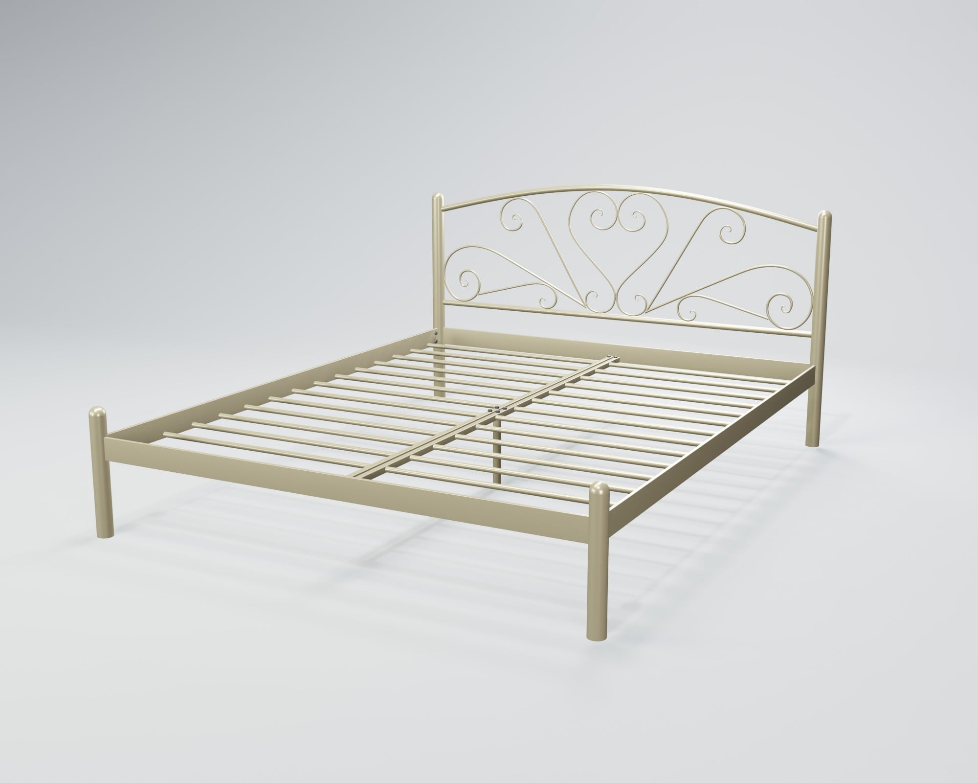 Кровать двухспальная BNB KarissaDesign 180х200 см Бежевый (r2_ten_0448)