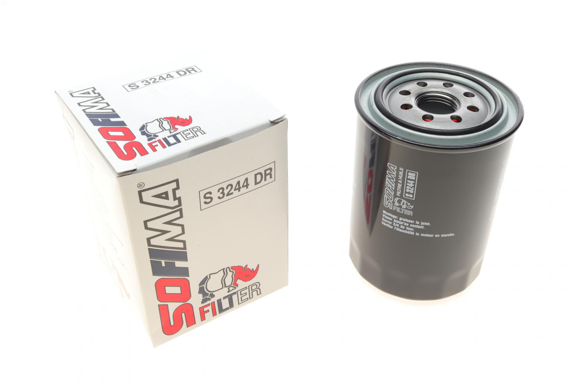 Фільтр масляний SOFIMA для Nissan Primera/Almera/Patrol 2,0D/2,8TD 88-02- (S 3244 DR)