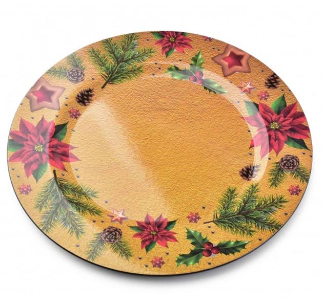 Підставка для свічки Blanche Colours з малюнком 33 см (35905) - фото 1 Підставка для свічки Blanche Colours з малюнком 33 см (35905) - фото 1