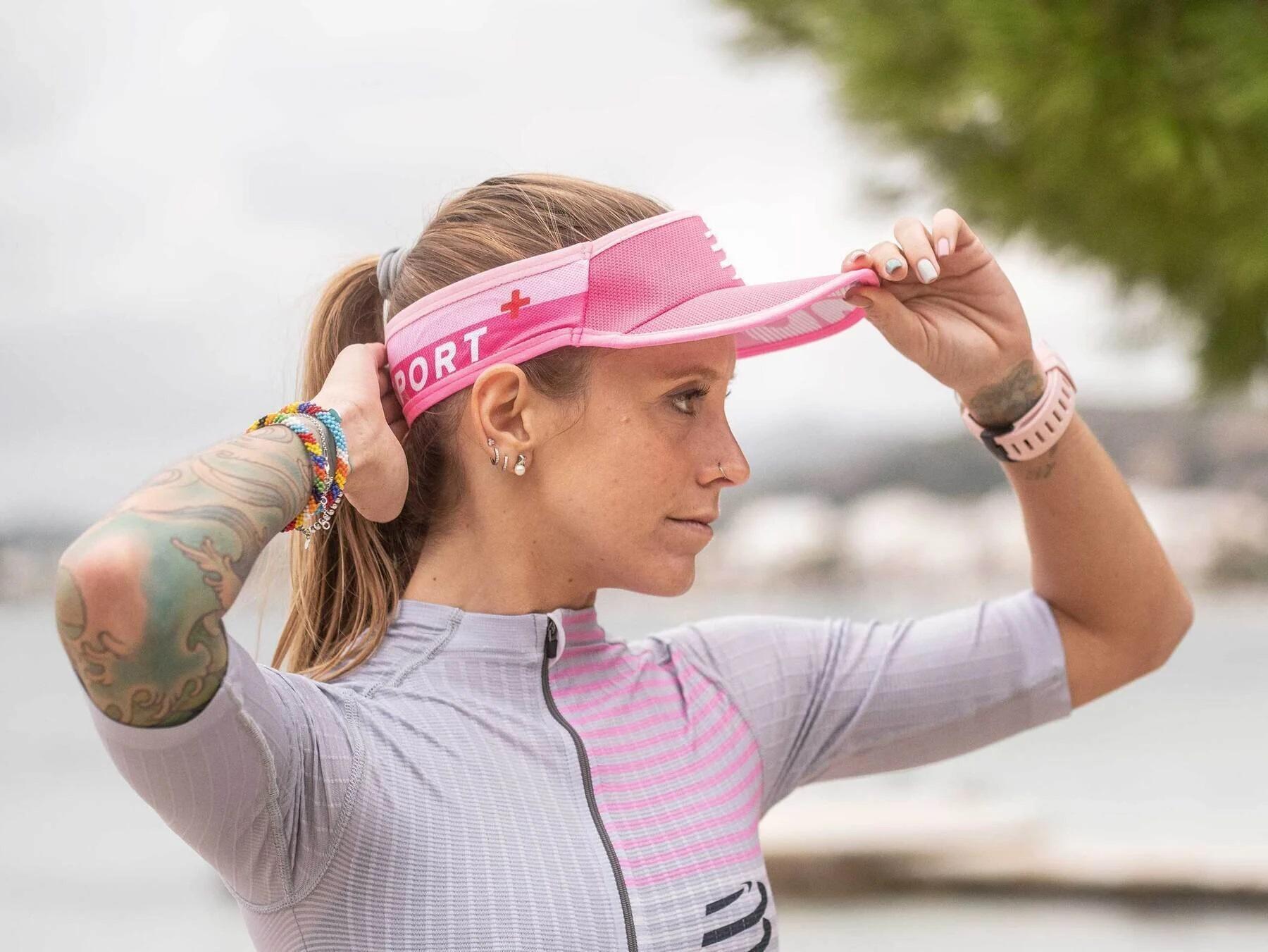 Козирок для тренувань Compressport Visor Ultralight Pink (21027670) - фото 11