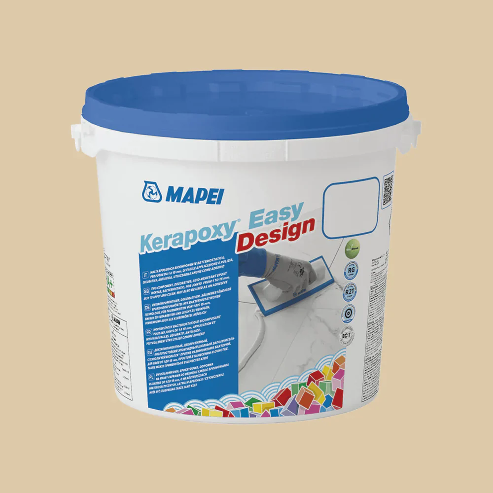 Фуга затирка эпоксидная для швов Mapei Kerapoxy Easy Design 138 3 кг Миндальный