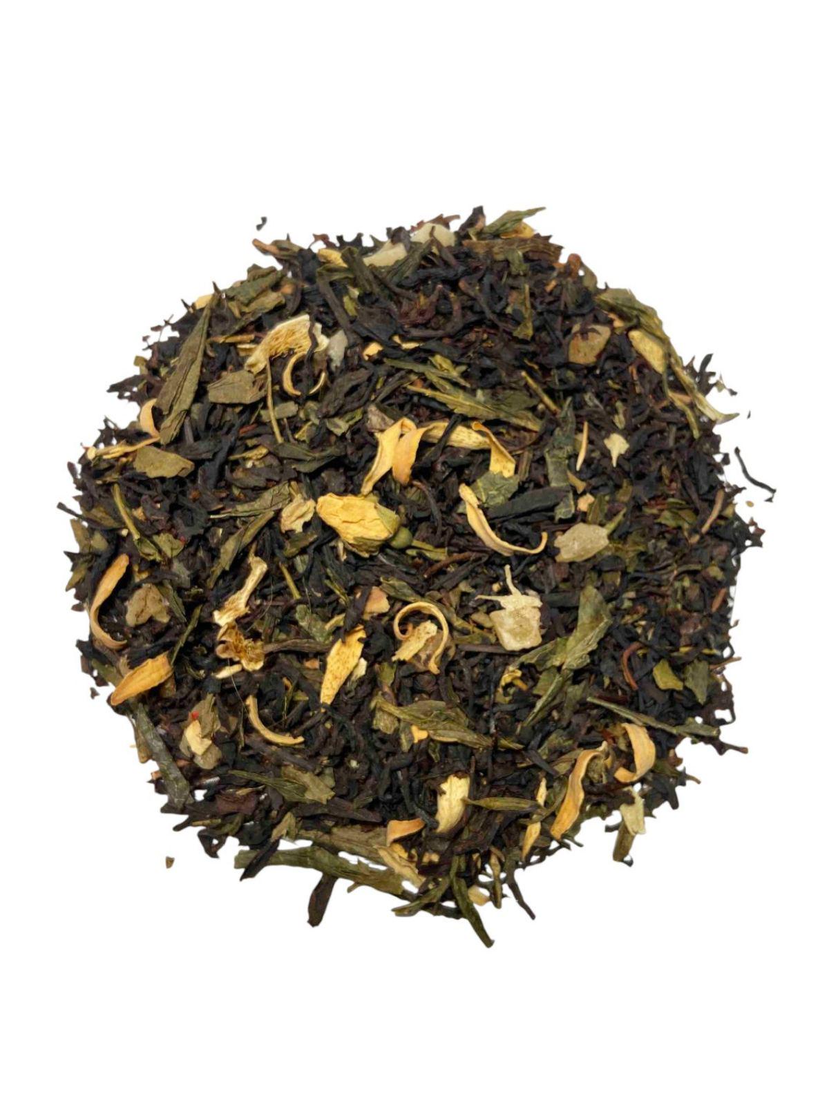 Чай TeaStar Сочный Манго купаж черного и зеленого с кусочками фруктов 100 г (1568)