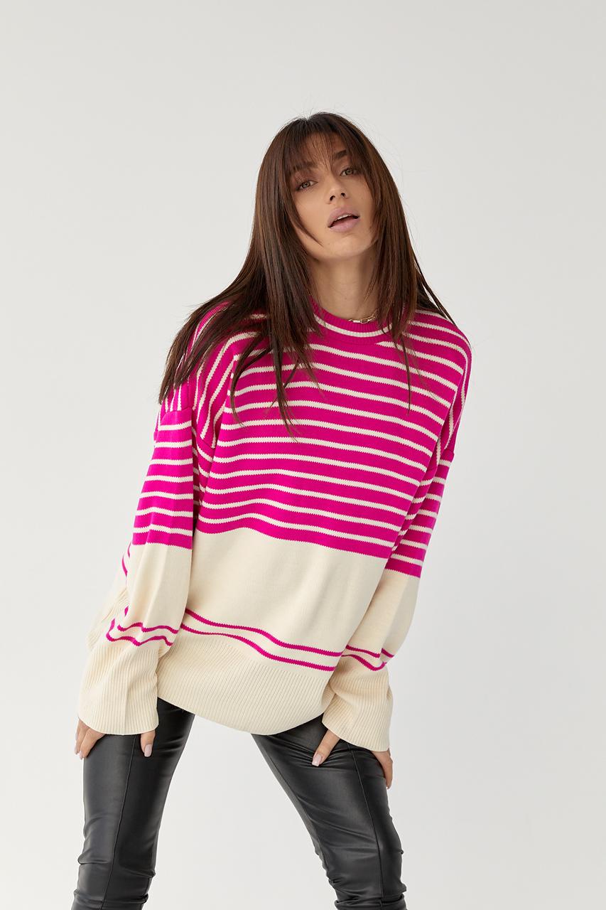 Кофта oversize S Фуксия (9441976)