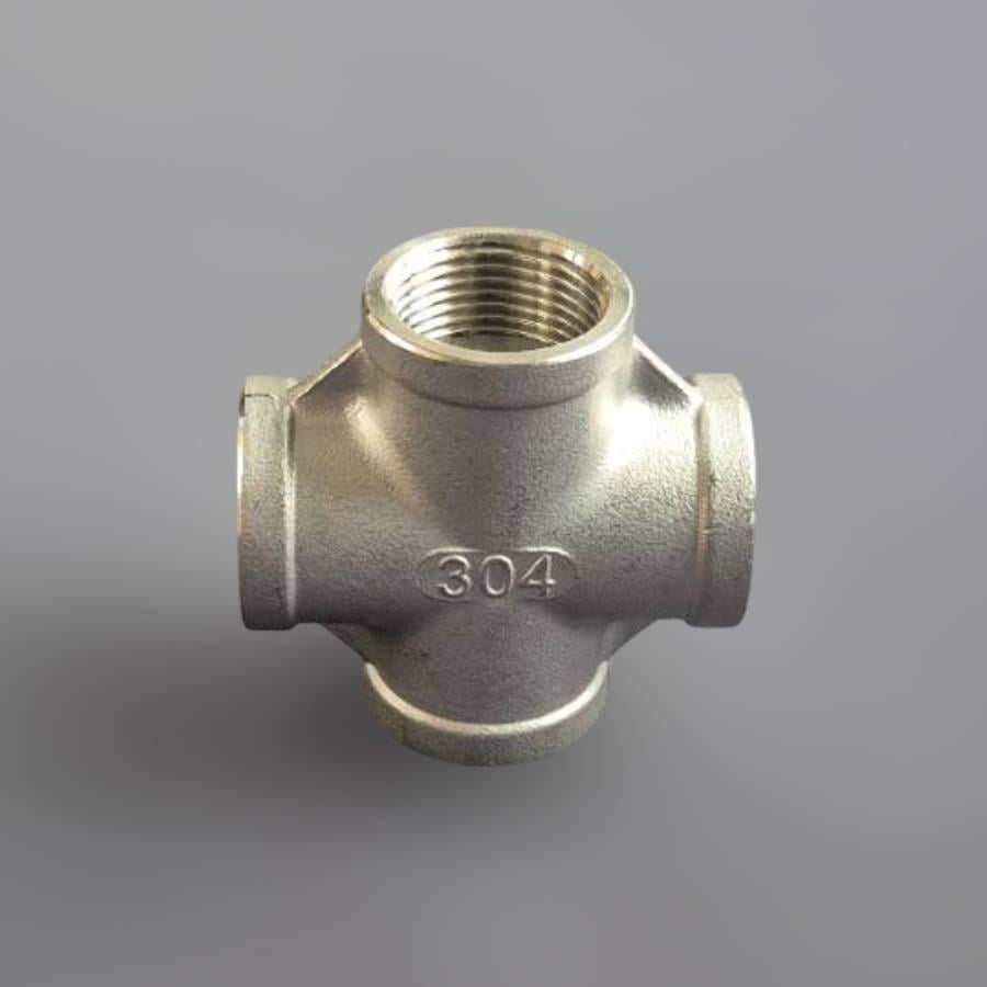 Хрестовина різьбова Ду20 рівнопрохідна н/ж сталь AISI304 ВР BSPP Class 150 3/4" (29203368) - фото 9 Хрестовина різьбова Ду20 рівнопрохідна н/ж сталь AISI304 ВР BSPP Class 150 3/4" (29203368) - фото 9