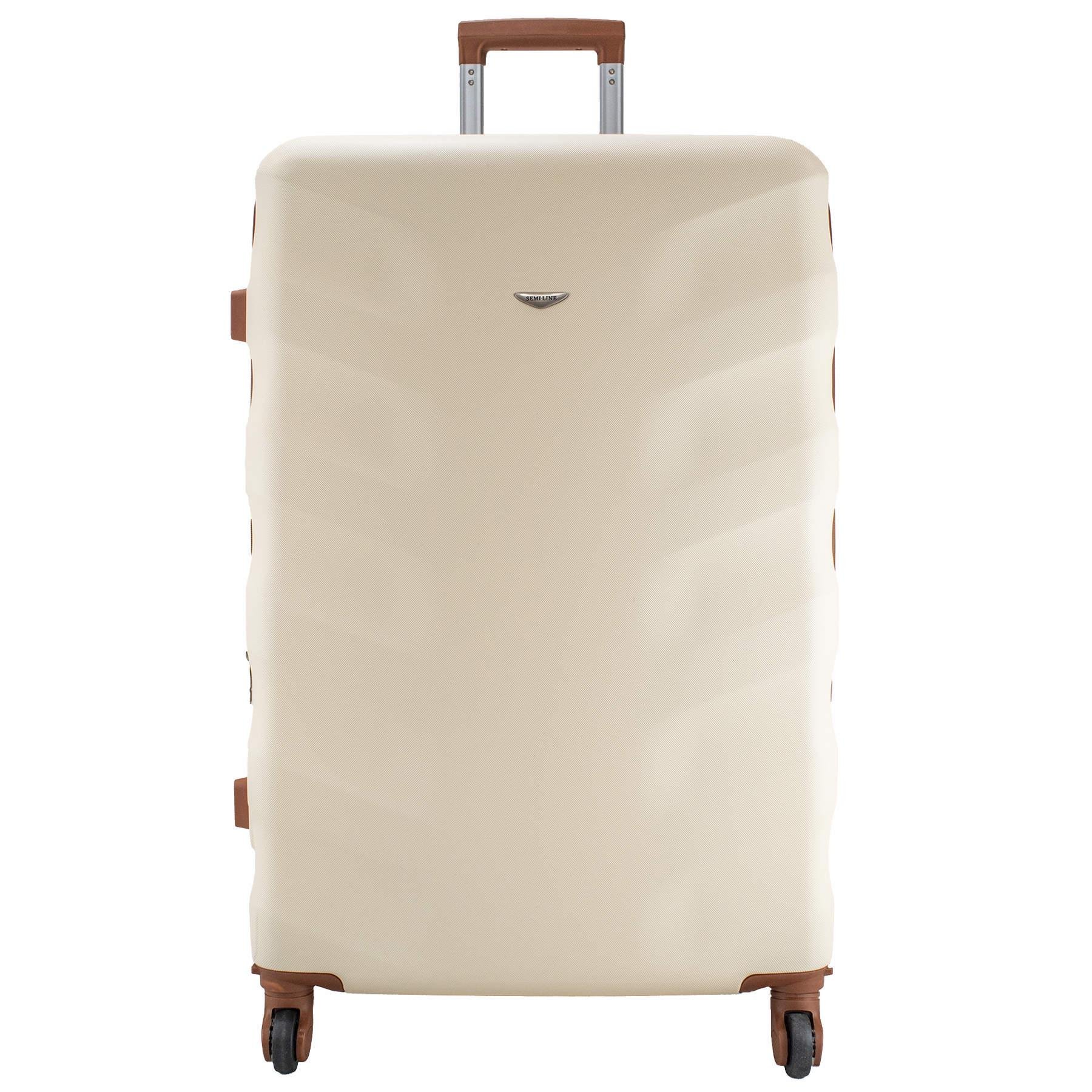 Чемодан SEMI LINE 28" L Beige (T5709-3) - фото 2