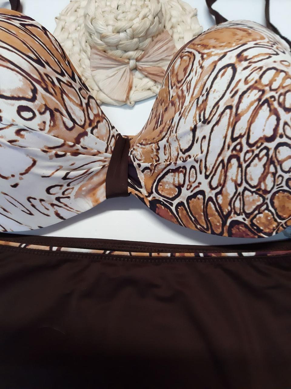 Купальник женский раздельный с формованной чашкой Samegame E93245k р. 52 Разноцветный (E93245) - фото 3 Купальник женский раздельный с формованной чашкой Samegame E93245k р. 52 Разноцветный (E93245) - фото 3