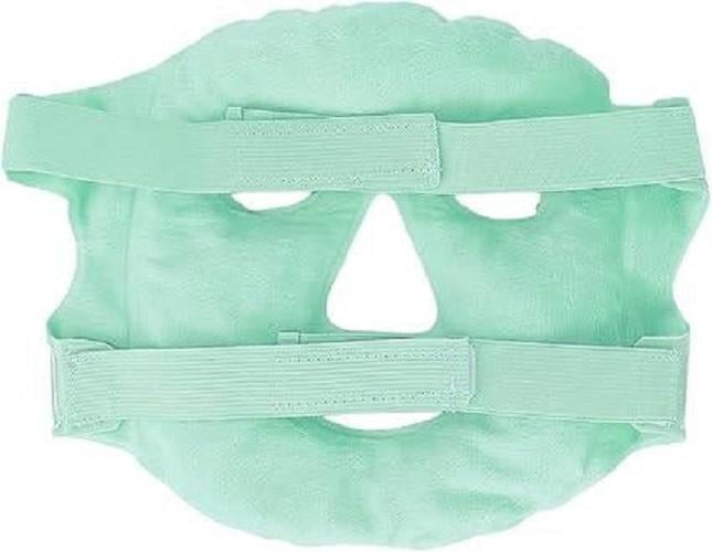 Маска для обличчя крижана гелева/проти зморшок Зелений (33566-22) Маска для обличчя крижана гелева/проти зморшок Зелений (33566-22)