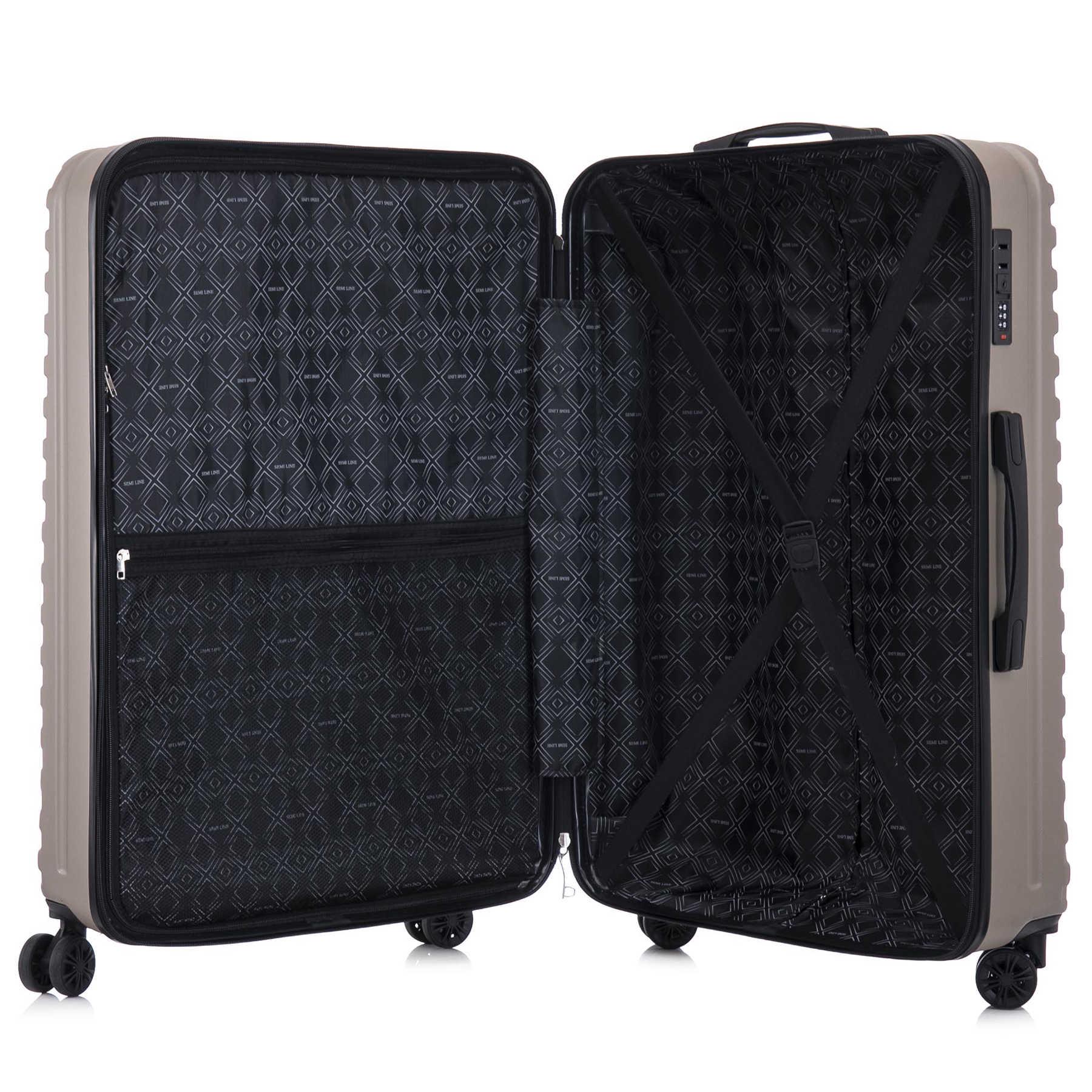 Чемодан SEMI LINE 28" L Champagne (T5864-3) - фото 6 Чемодан SEMI LINE 28" L Champagne (T5864-3) - фото 6