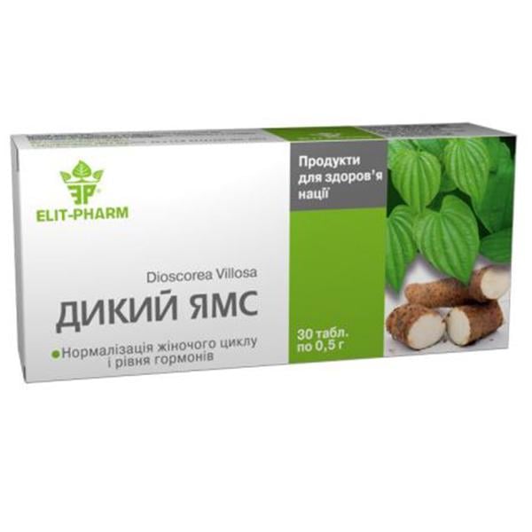 Дикий ямс Elit-Pharm Дикий Ямс 30 табл. (000025315)