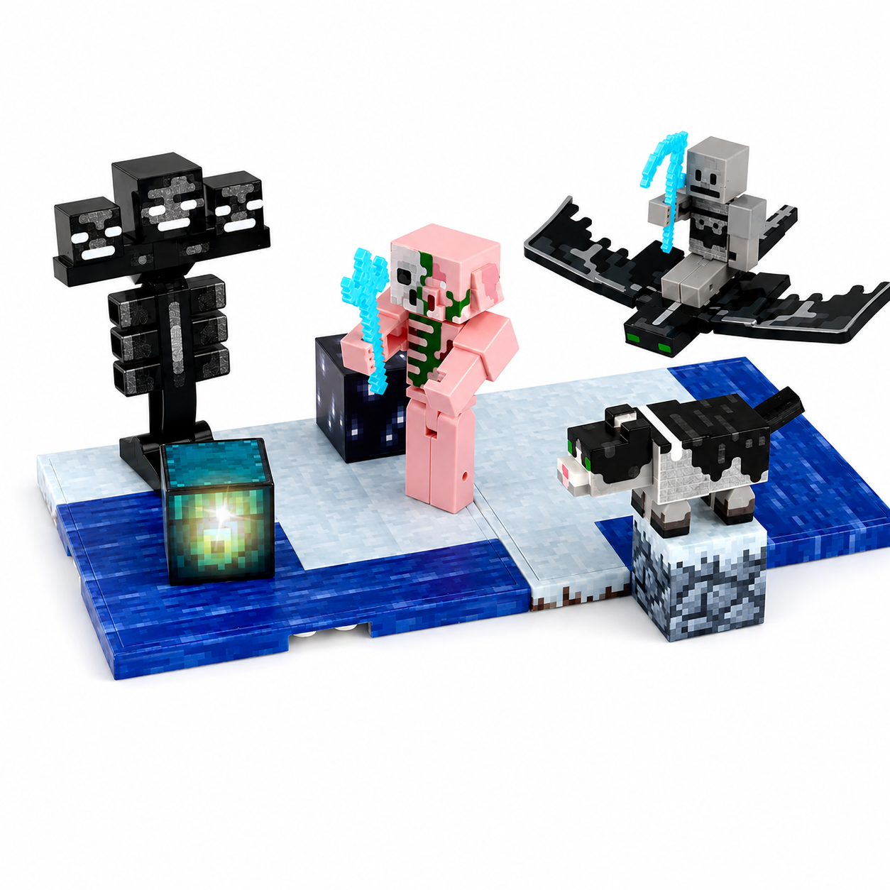 Конструктор магнитный Minecraft с фигурками и мобами Guard Ice and Snow Relics (3128582651)