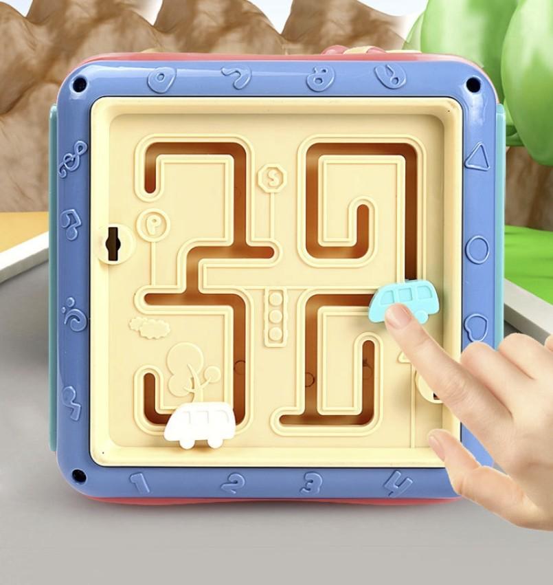 Развивающая игрушка Куб-Сортер музыкальный разноцветный - фото 6