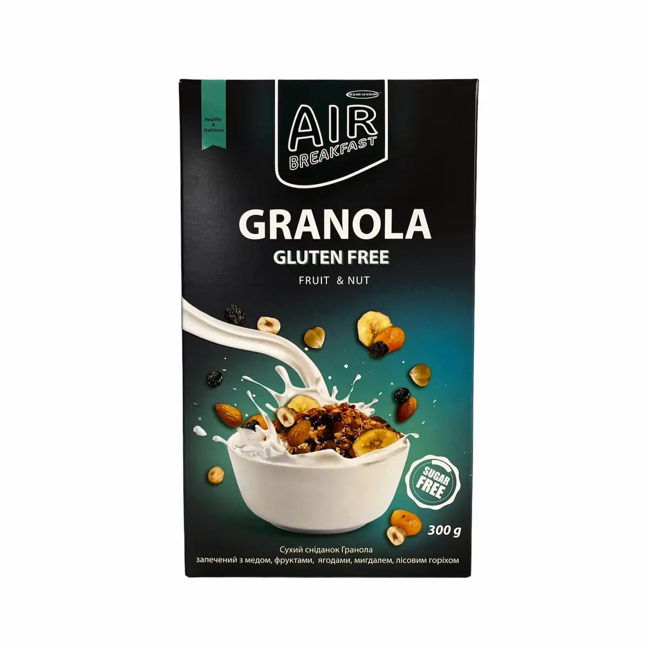 Гранола фруктово-горіхова Healthy Generation Fruit&Nut 300 г (2236381574)