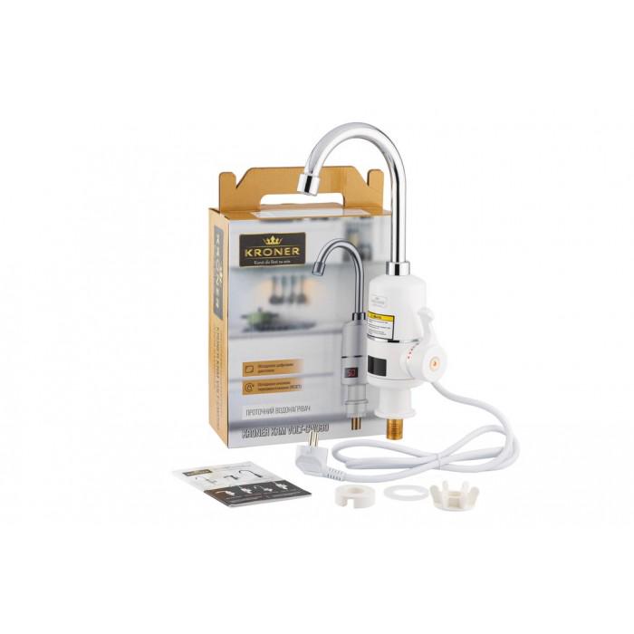 Проточний водонгрівач Kroner KRM Volt CW090 з дисплеєм (15524424) - фото 4 Проточний водонгрівач Kroner KRM Volt CW090 з дисплеєм (15524424) - фото 4