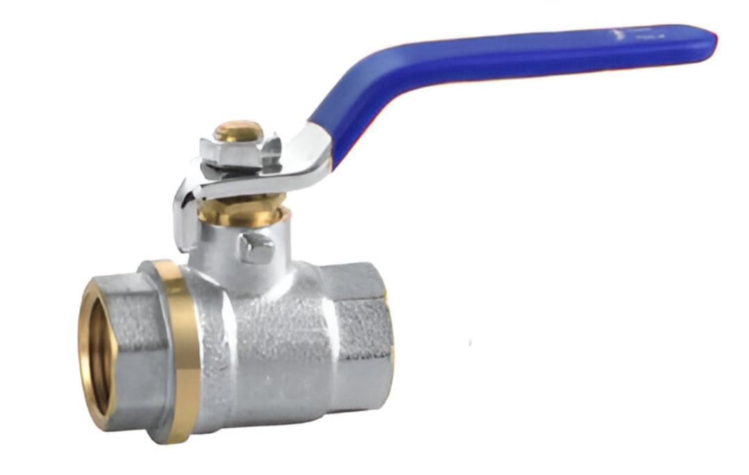 Кран шаровой Euroaqua 50 2" ВВ РГГ вода эконом FF латунь (EA-FF10106)