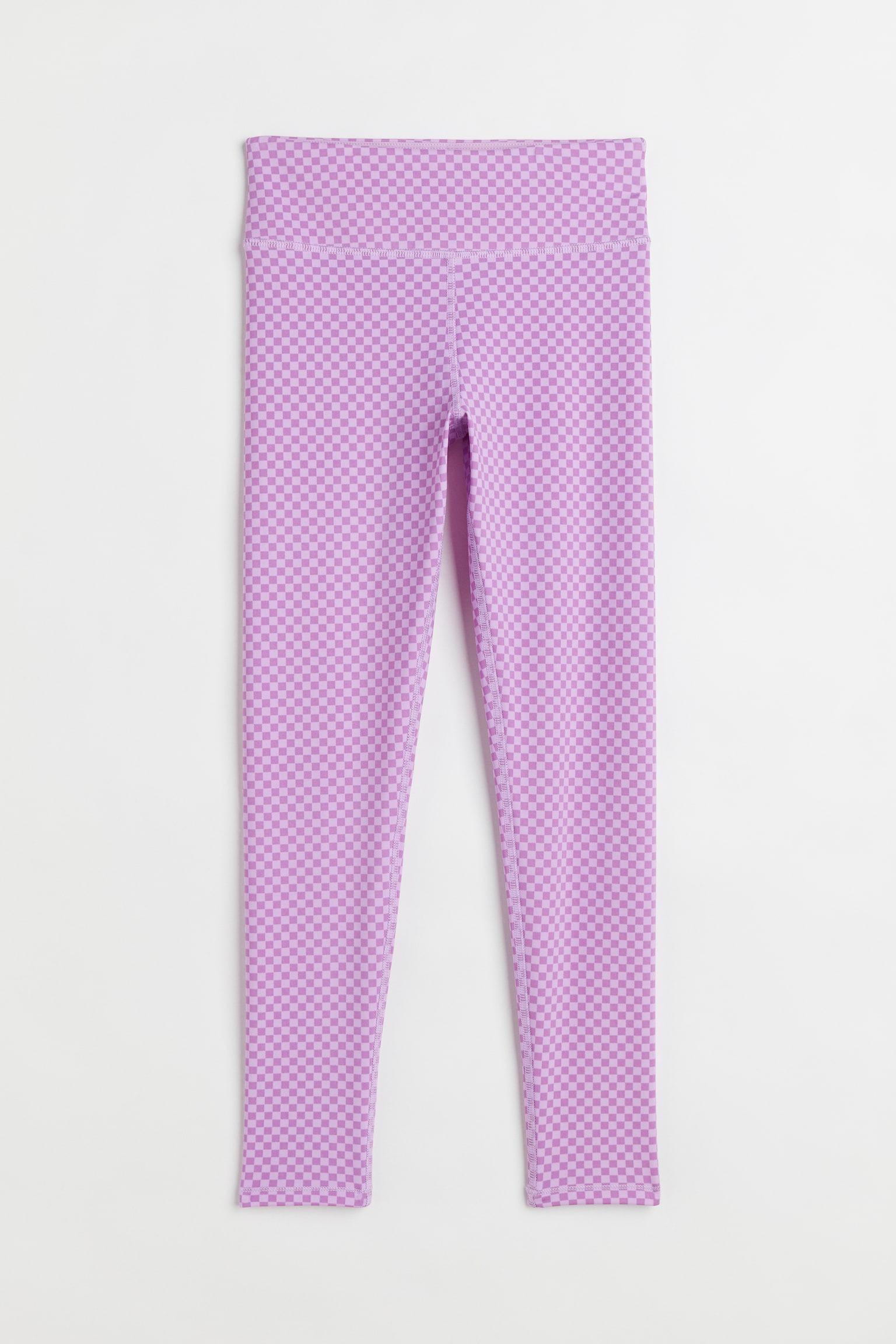Легінси для дівчинки H&M 146-152 см Бузковий (1041438013)