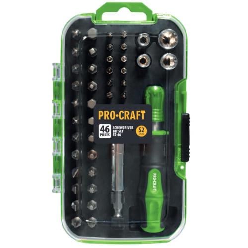 Набір біт ProCraft SS46 46 од.