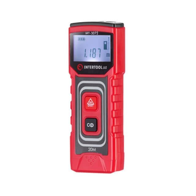 Далекомір лазерний Intertool MT-3072 20 м (MT-3072)