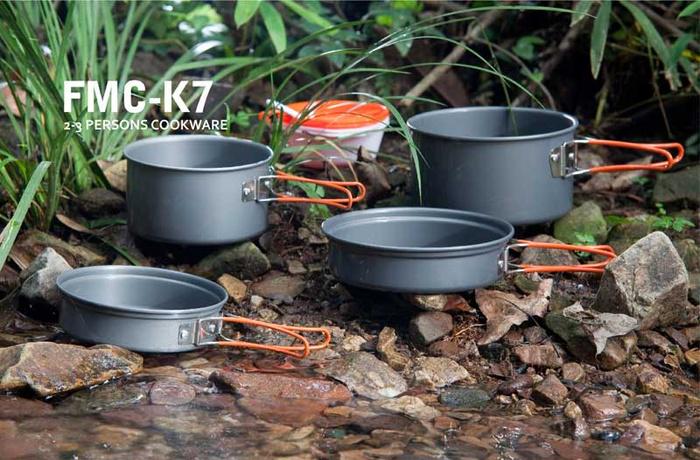 Набор туристической посуды Fire-Maple FMC K7 - фото 3